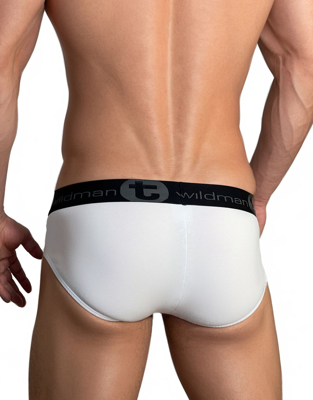 WildmanT Big Boy Pouch Cotton Brief White