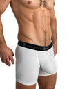 Big Boy Pouch 5" Inseam Boxer Brief White