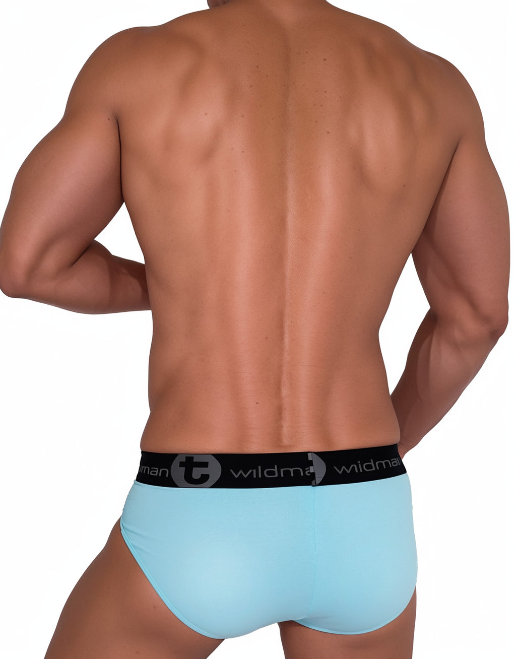 WildmanT Cotton Monster Cock Brief Light Blue