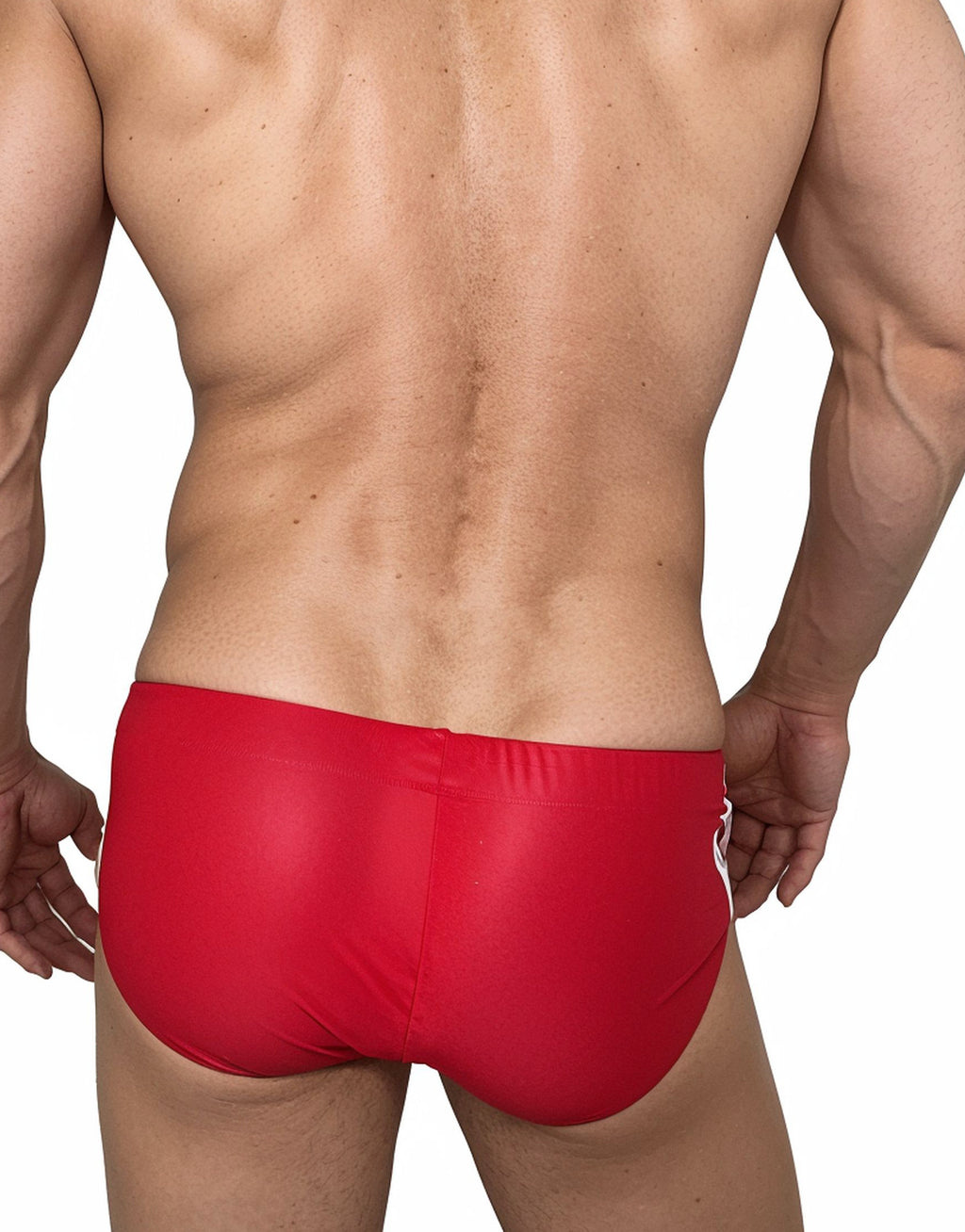 WildmanT Monster Cock Swim Brief Red