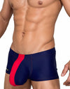 WildmanT Monster Cock Swim Square Cut Navy/Red