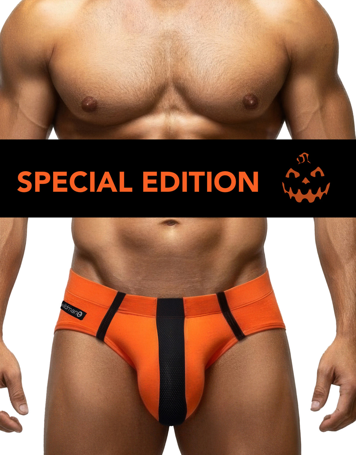 Limited Edition Halloween Modal Big Boy Pouch Briefs