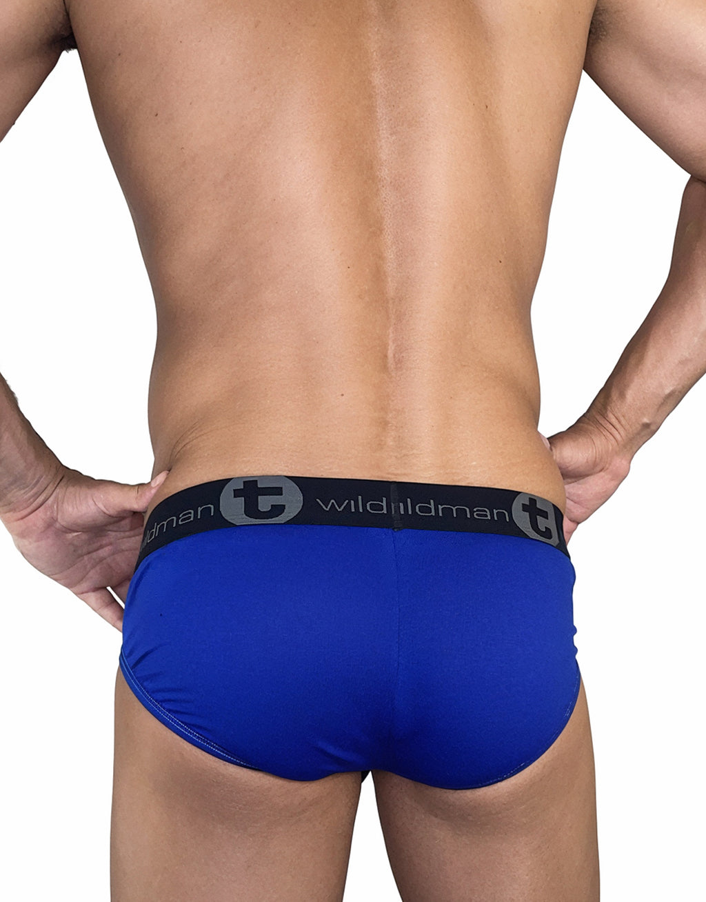 WildmanT Modal Big Boy Pouch Brief Royal Blue