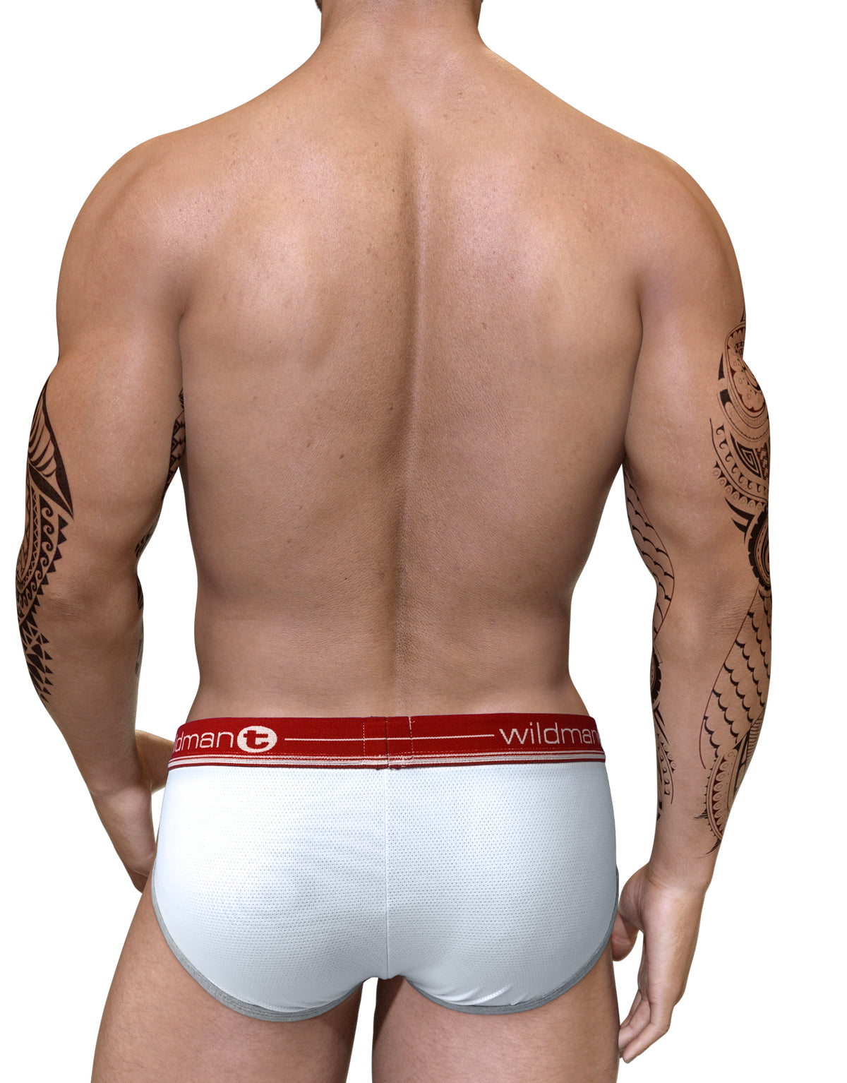 Duo Big Boy Pouch Brief Red - Big Penis Underwear, WildmanT - WildmanT