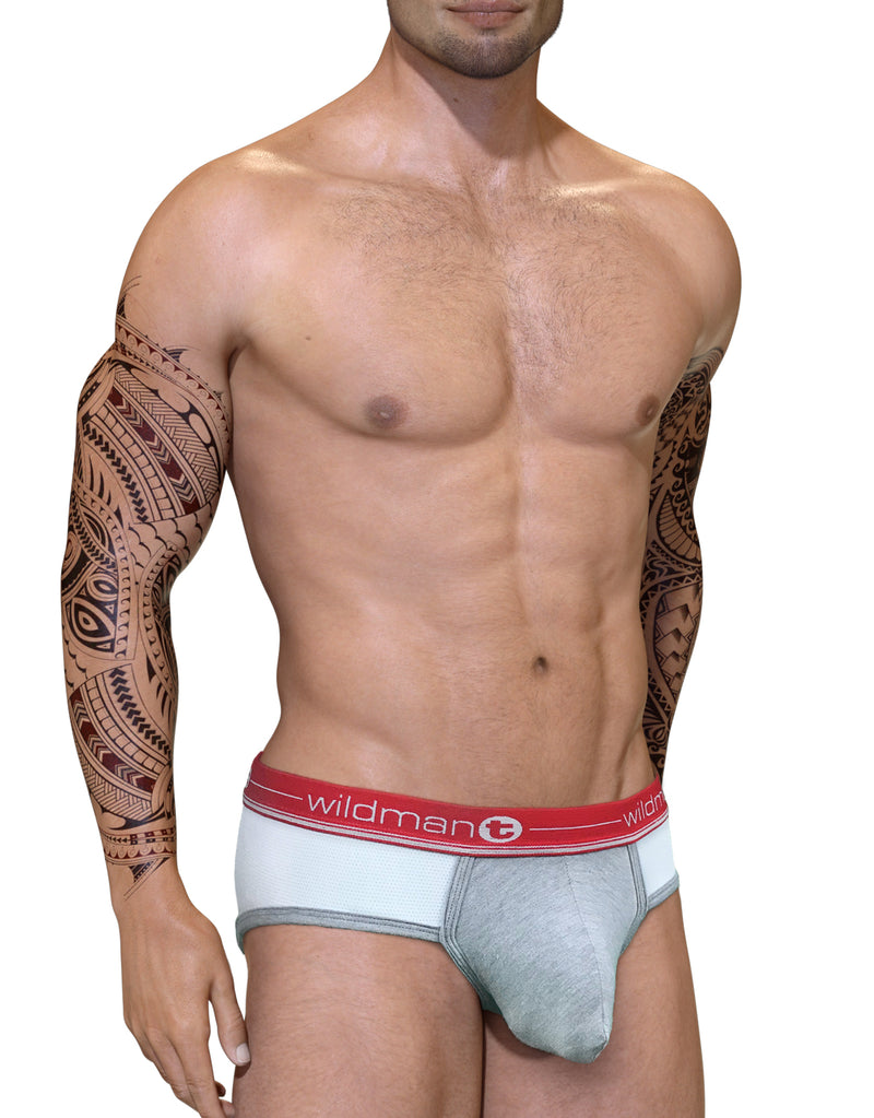 Duo Big Boy Pouch Brief Red - Big Penis Underwear, WildmanT - WildmanT