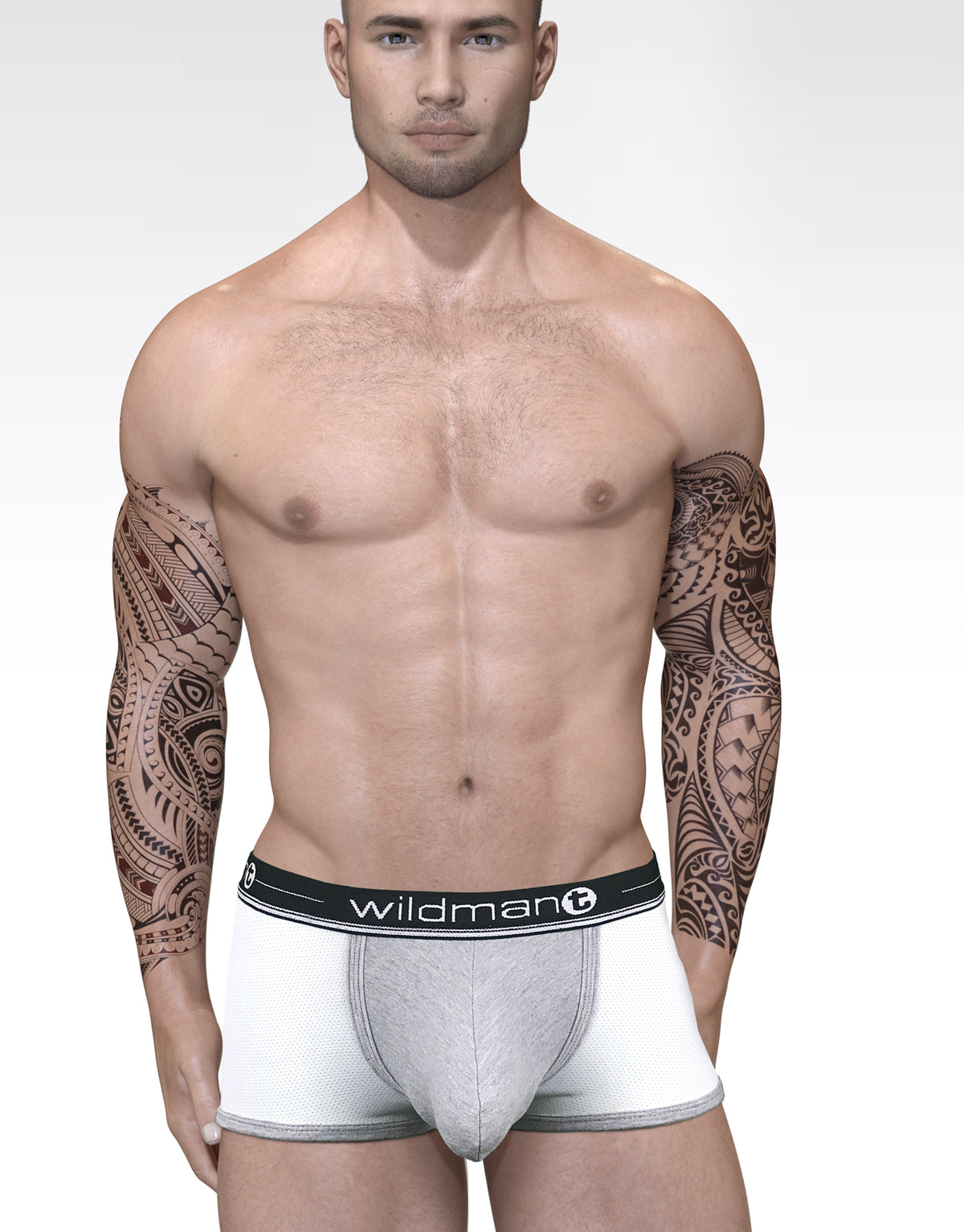 Duo Big Boy Pouch Boxer Brief - Big Penis Underwear, WildmanT - WildmanT