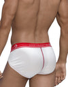 WildmanT Mesh Brief White and Red