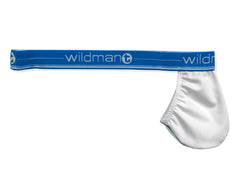 Big Boy Strapless Pouch White Mesh w/Blue Band - Big Penis Underwear, Wildman T - WildmanT
