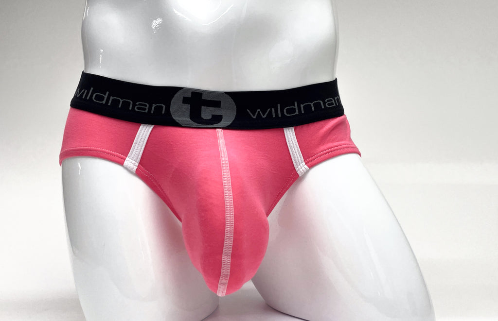 WildmanT Modal Big Boy Pouch Brief Pink