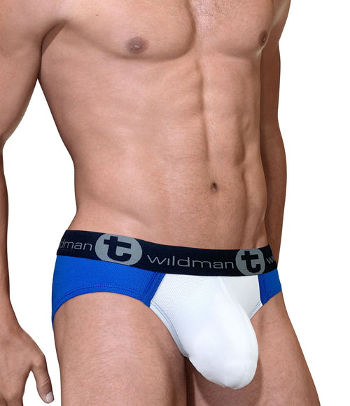 nsendm Breathe Underpants Separation Underwear Menâ€™s Men's underwear Mens C  Ring Briefs Underpants Blue Large 