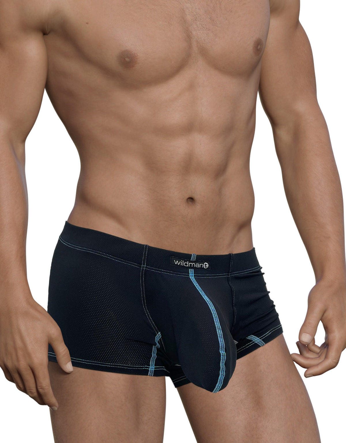 Stitch Big Boy Pouch Boxer Brief Blue