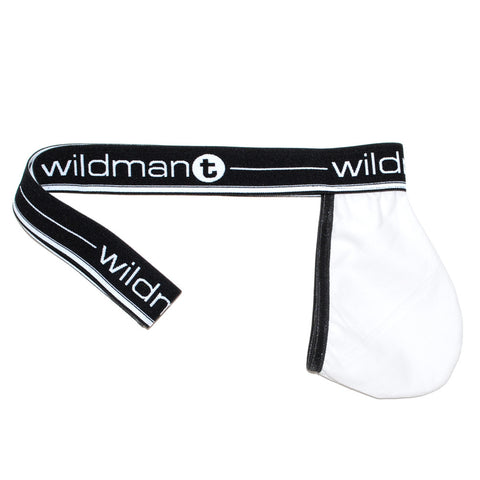 WildmanT Big Boy Pouch Strapless Jock White - Big Penis Underwear, WildmanT - WildmanT